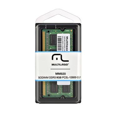 Imagem de Memória Ram Notebook DDR3 1600 Mhz 1.35V mm820 - 204 pinos