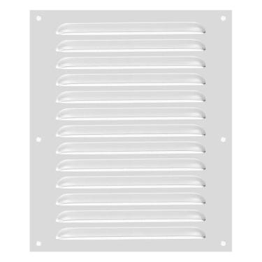 Imagem de PATIKIL Capa de ventilação de alumínio de 30 x 25 cm, cobertura de ventilação de grade de ar HVAC, malha embutida para casa, cozinha, lareira, banheiro, parede, teto, prata