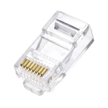 Imagem de Conector Rede Rj45 Cat5 (pacote C/100)