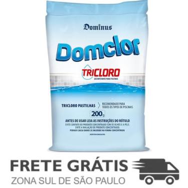 Imagem de Tricloro Desinfetante Pastilhas de Piscina 200 Gr - Domclor