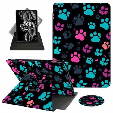 Imagem de ACWDMKH Capa para Kindle Paperwhite de 6,8 polegadas, Kindle Paperwhite 11ª Geração e Edição Assinatura do Kindle Paperwhite com Suporte Rotativo de 360 Graus com Despertar/Despertar Automático,