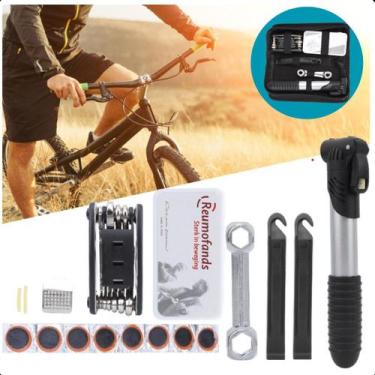 Imagem de Kit de reparo bike com bomba de ar portátil - FAZA