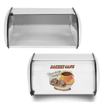 Imagem de Cesto Porta Pães e Bolos Tipo Vintage Caixa de Pão Bread Box - Yeet