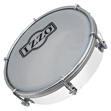 Imagem de Izzo Tamborim ABS de 15,24 cm, branco, 6 polegadas (6552)