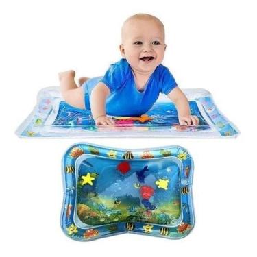 Imagem de Tapete Inflável Bebê Água Atividade Criança Brinca Brinquedo