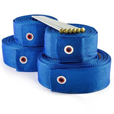 Imagem de Fitas De Marcação Para Vôlei De Praia 8 X 16 Metros Azul