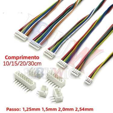 Imagem de Conjuntos De Conectores JST1.25 ZH1.5 PH2.0 XH2.54 2/3/4/5/6/7/8/9/10P