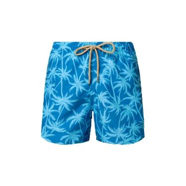 Imagem de Short Masculino Infantil Coqueiros Azul-Masculino