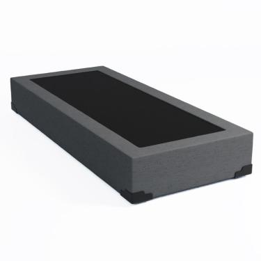 Imagem de Base para Cama Box Solteiro Joe Linho (36x88x188) Grafite