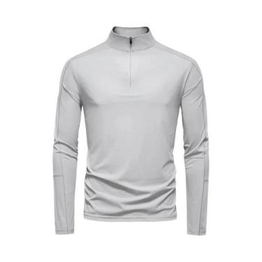 Imagem de Camisa Masculina Leve E Respirável Com Proteção UV Para Atividades Ao 