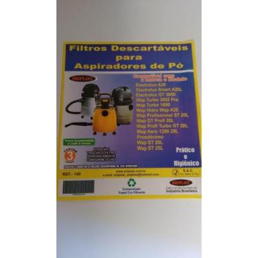 Imagem de Kit c/3 Sacos Descartáveis Aspirador Electrolux A-20/Wap/Prosdociomo -