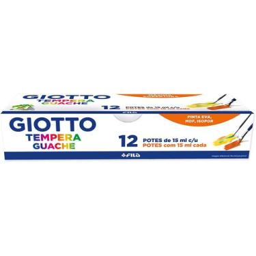 Imagem de Guache Giotto com 12 cores 15ml