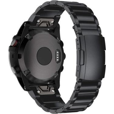 Imagem de Pulseira de relógio Pencoda para Garmin Fenix 8 51 mm/7x/6x/5x Plus