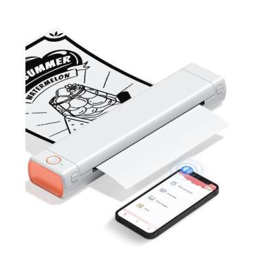 Imagem de Impressora portátil Phomemo M08F Bluetooth sem fio