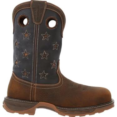 Imagem de Durango Bota masculina Maverick XP Western, Bandeira vintage marrom casca, 41