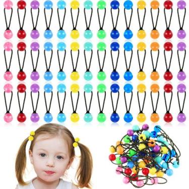 Imagem de Porta-rabos de cavalo JenPen Hair Ties para bebês e crianças (36 unida