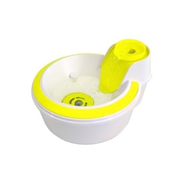 Imagem de Fonte Bebedouro Cães Gatos Filtro 2l Petlon Água Elétrico Amarelo Fluor 110V