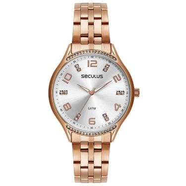 Imagem de Relógio Seculus Feminino 77268LPSVRS2