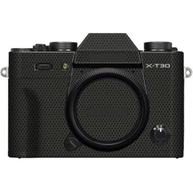 Imagem de X-T30 X-T30II Película protetora de vinil antirarranhões para câmera FujiFilm X-T30 Mark II XT30II (preto matriz)