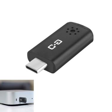 Imagem de DUNGZDUZ Mini microfone USB C para Mac mini M4/M4 Pro e MacBook | Microfone condensador plug-and-play, compacto e portátil, áudio claro para trabalho e estudo