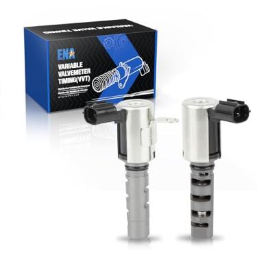 Imagem de ENA Solenoide de sincronismo de válvula variável do motor compatível com Toyota Camry Highlander Avalon Lexus ES300 ES330 RX300 3.3L V6 1999-2010 Solenoide de atuador de posição do eixo de comando