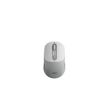 Imagem de Mouse Sem Fio AOC MS300, 800-1600 DPI, 4 Botões, Design Ergonômico, Branco - MS300 WT
