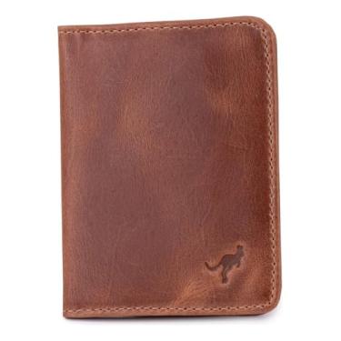 Imagem de Carteira Learsi Masculina Porta Cartão Couro Legítimo 11cm(Marrom)