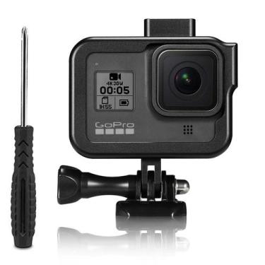 Imagem de Frame em Alumínio Moldura para Câmera GoPro 8 Black - Shoot