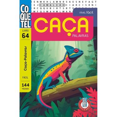 Imagem de Livro Coquetel Caça-Palavras 64: Nível Fácil