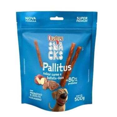 Imagem de Petisco cães quatree palito sabor carne/batata doce 500g
