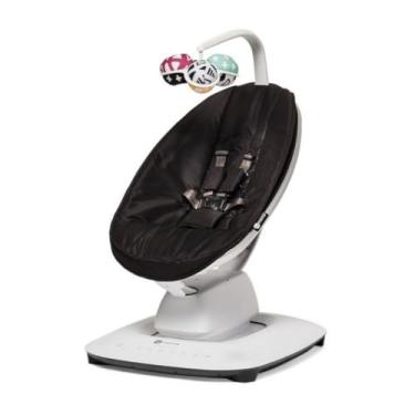 Imagem de Cadeira MamaRoo 5.0, Balanço Automático Infantil com Bluetooth, Base Giratória, Controle de Movimento, Preto