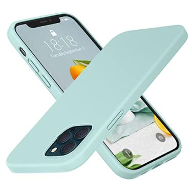 Imagem de DTTO Capa compatível com iPhone 12/12 Pro, capa de silicone à prova de choque [série romance] [proteção aprimorada para câmera e tela] com almofada de grade de favo de mel para iPhone 12 de 6,1