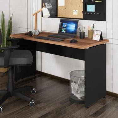 Imagem de Escrivaninha Mesa de Escritório 135cm Multimóveis Cr25315 Sevilha/preto