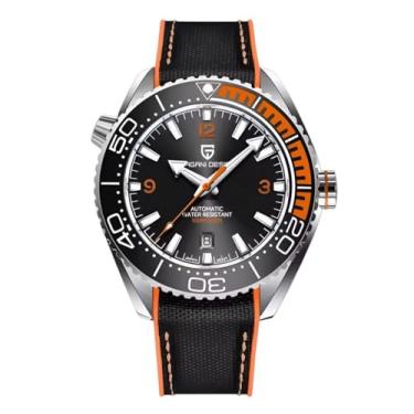 Imagem de Pagani Design Relógio Masculino Automático PD1679 Bisel de Cerâmica Impermeável 100 M Relógio Mecânico Vidro Safira Luminoso Relógio Masculino (PRETO)