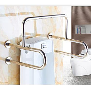 Imagem de Barra de apoio de segurança de aço inoxidável antiderrapante barras de apoio de banheiro barras de equilíbrio de chuveiro suportes de segurança adequados para banheiras, banheiros, escadas - gravidez