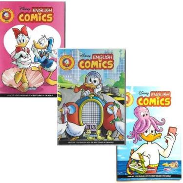 Imagem de Kit HQs Novo English Comics- Vol.03, Vol.04 e Vol.05 (3 Vol) - Kit de 