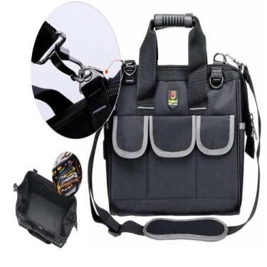 Imagem de Bolsa ferramentas eletricista mala mochila maleta ombro 13 - Multicois
