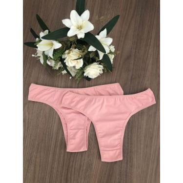 Imagem de Calcinha básica tradicional. - Nobreza Real Lingerie, Rose, 46
