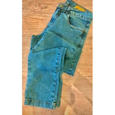 Imagem de Calça  jeans kelvins verde