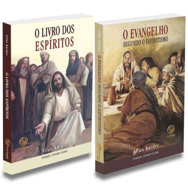 Imagem de Kit Livro dos Espíritos e Evangelho Segundo o Espiritismo - Edição Eco