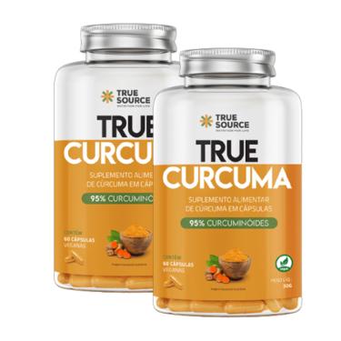 Imagem de Kit 2X: Cúrcuma 500mg True Source 60 Cápsulas