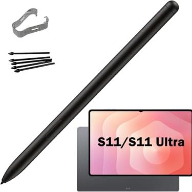 Imagem de Caneta de substituição para Galaxy Tab S11 Ultra S para Samsung Galaxy Tab S11 Caneta Stylus de substituição para caneta Samsung Galaxy Tab S11, sem Bluetooth (preto)