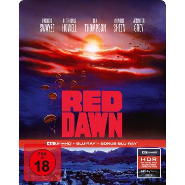Imagem de Red Dawn (Die rote Flut) - 3-Disc Limited SteelBook (4K Ultra HD + Blu-ray + Bonus-Blu-ray) [Alemania] [Blu-ray]