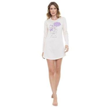 Imagem de Camisola Curta Doce Luar 5611 Cat-Feminino