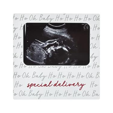 Imagem de Little Holly Moldura Sono, moldura para fotos de ultrassom para bebê, lembrança de ultrassom para bebê, porta-retrato de Natal para bebês