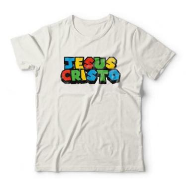 Imagem de Camiseta Super Jesus Cristo - Studio Geek, 3G, Off white