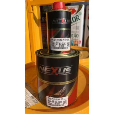 Imagem de Verniz Pu Automotivo Com Catalisador 13100 5x1 Nexus 900ml