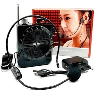Imagem de Amplificador de Voz Megafone com Microfone e Rádio Fm para Professores-SHACK