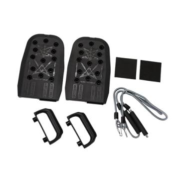 Imagem de UGPLM Prancha de Treinamento para Flexões com Alças Confortáveis, Dobrável, para Exercícios de Músculos do Peito, Prática para Homens e Mulheres, com Cordas