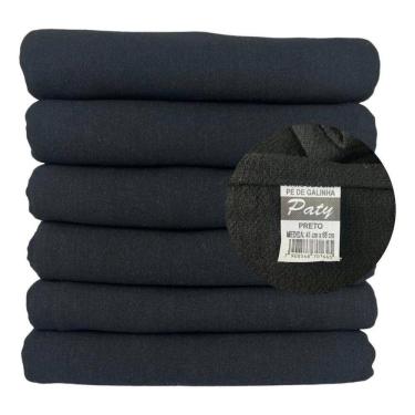 Imagem de 2X Kit 10 Pano De Prato Pé De Galinha 5 Cores - 100% Algodão